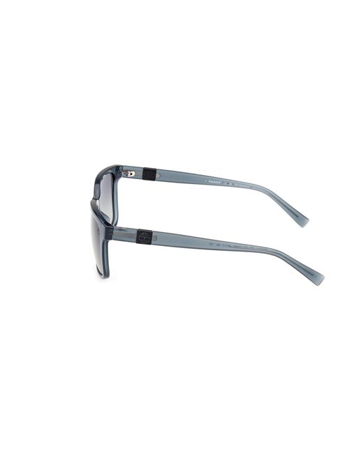 Timberland Black Tb9322-H 92D Sunglasses Injected Squared Polarized Shaded for men