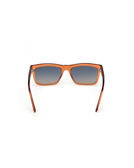 Guess Black Gu00221 42X Sunglasses Injected Squared Normal for men