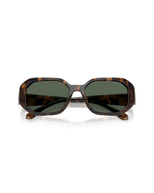 Michael Kors Black Mk2240U Siesta Key 300671 Sunglasses Injected Geometric Normal