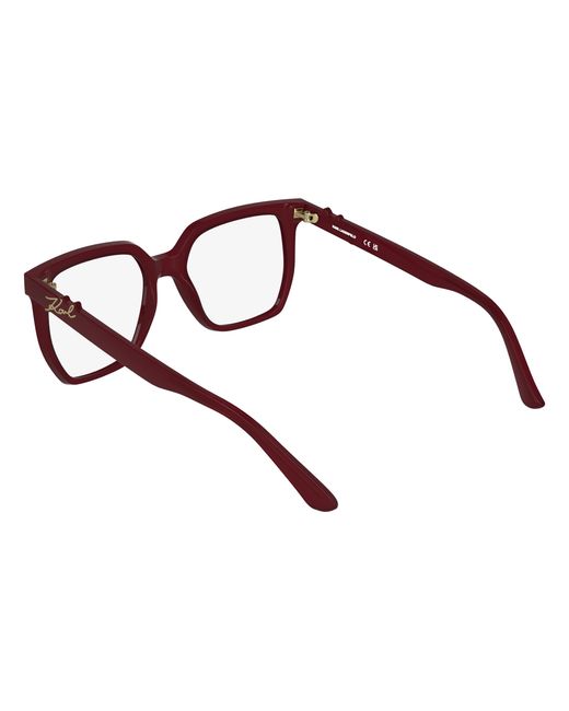 Karl Lagerfeld Black Kl6233 601 Optical Frames Bio-Injected Squared Normal