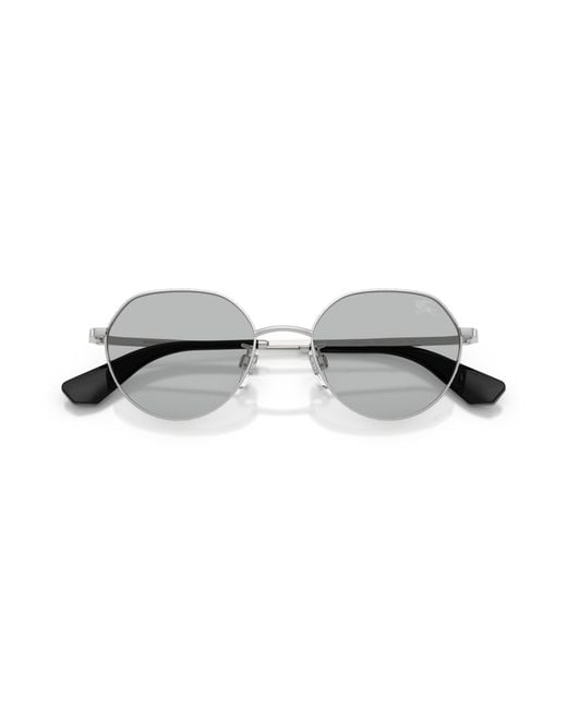 Burberry Black Be3173D 100587 Sunglasses Metal Round Normal
