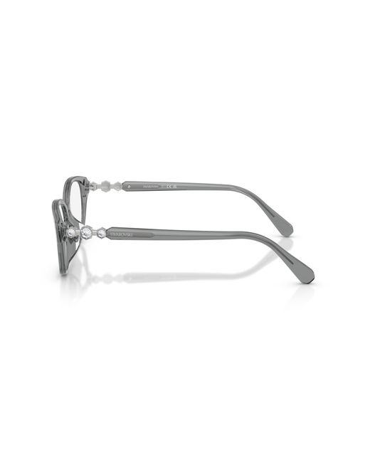 Swarovski Black Sk2058D 1062 Optical Frames Acetate Pantos Normal