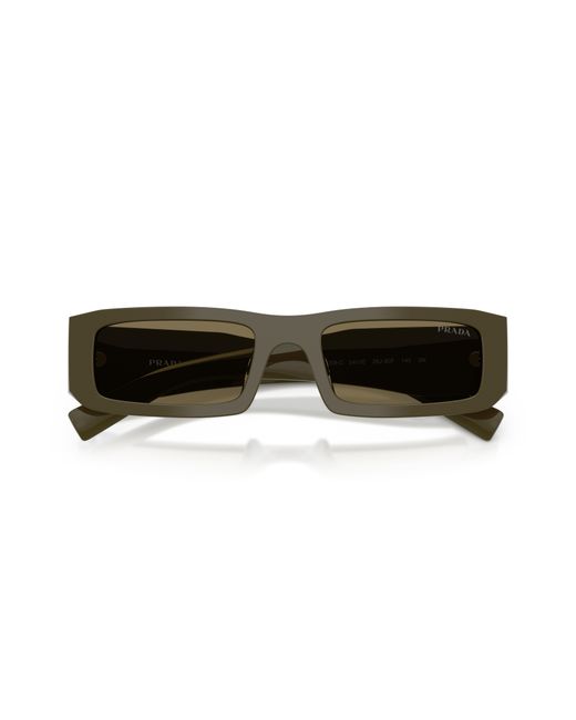 Prada Black Pr D09Sd 26J90F Sunglasses Acetate Squared Normal for men