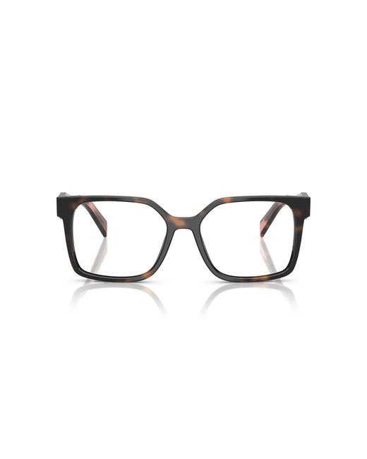 Prada Black Pr B03V 23A1O1 Optical Frames Acetate Squared Normal