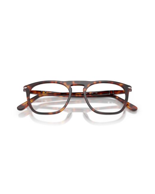 Persol Black Po3391V 24 Optical Frames Acetate Transparent Squared Normal