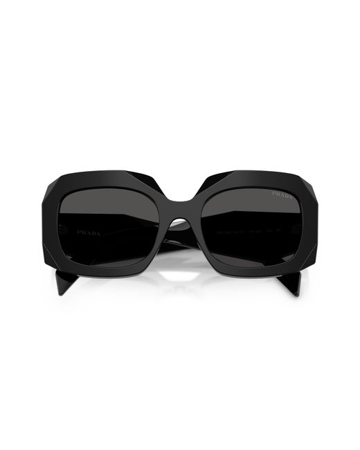 Prada Black Pr B23S 16K08Z Sunglasses Acetate Squared Normal