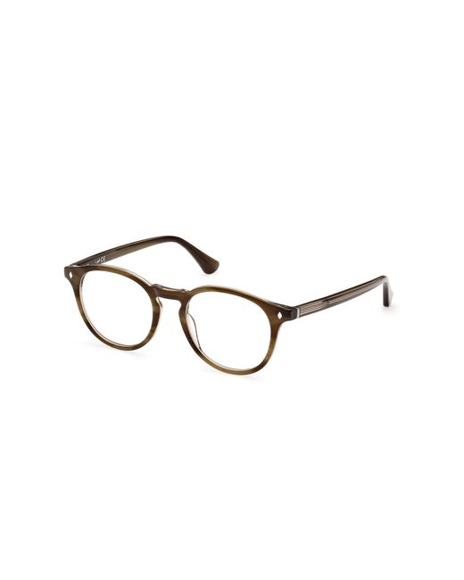 Web Black We5387 050 Optical Frames Acetate Round Normal
