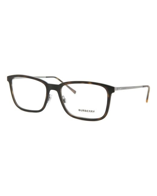 Burberry Black Be1315 1008 Optical Frames Metal Pillow for men
