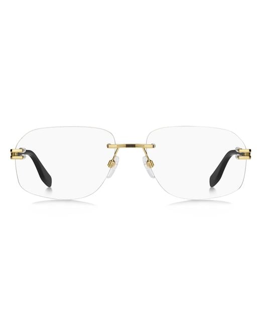 Marc Jacobs Black Marc 750 Rhl Optical Frames Metal Squared for men