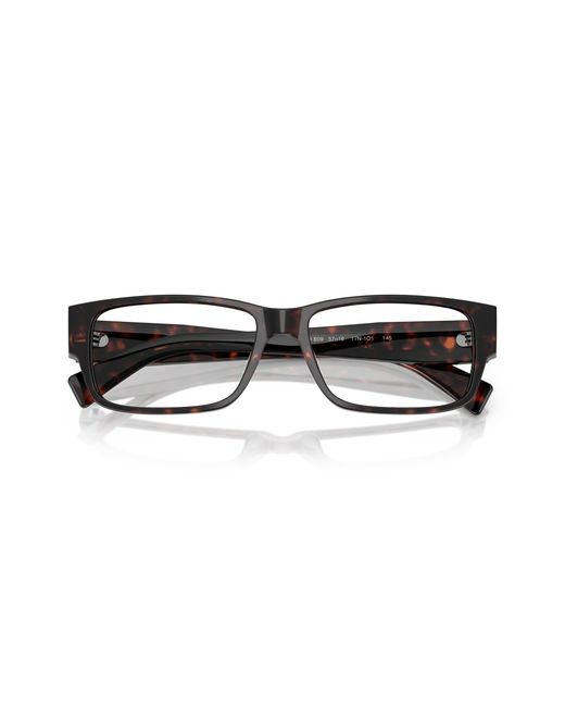 Prada Black Pr B09V 17N1O1 Optical Frames Acetate Squared Normal for men