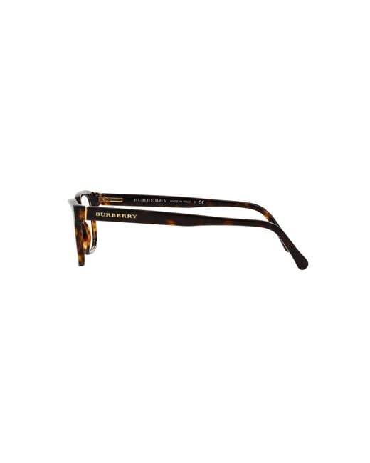 Burberry Black Be2201 3002 Optical Frames Acetate Squared Normal