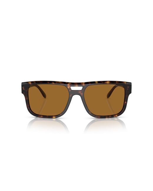 Emporio Armani Black Ea4197 587983 Sunglasses Acetate Pillow Polarized for men