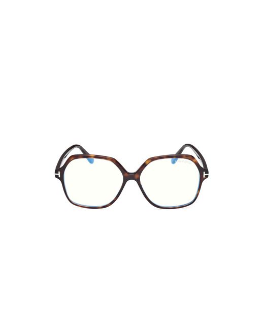 Tom Ford Black Ft6062-B 071 Optical Frames Acetate Geometric Normal