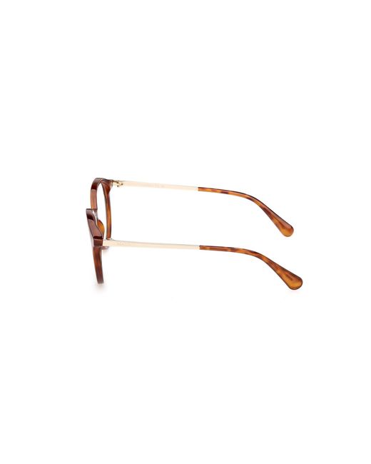 MAX&Co. Black Mo5198 052 Optical Frames Injected Round Normal