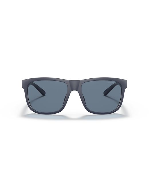 Emporio Armani Black Ea4182U 50882V Sunglasses Plastic Squared Polarized for men