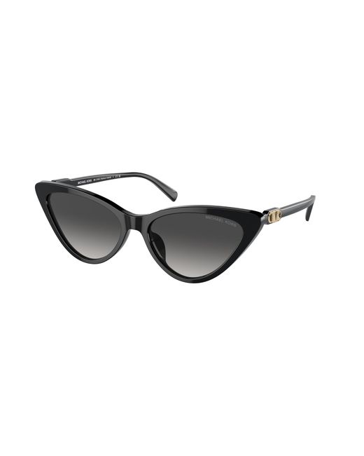 Michael Kors Black Mk2195U Harbour Island 30058G Sunglasses Acetate Cat Eye Normal Shaded