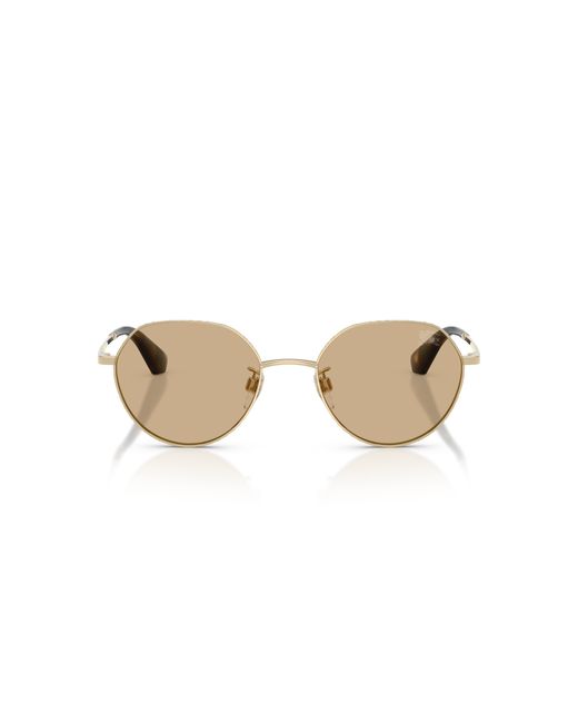 Burberry Black Be3173D 110973 Sunglasses Metal Round Normal