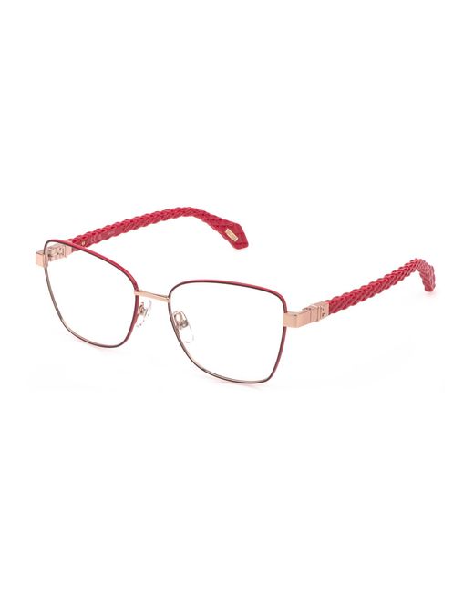 Just Cavalli Black Vjc166 02Am Optical Frames Metal Squared