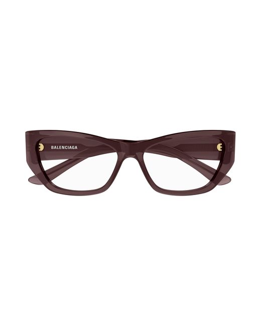 Balenciaga Black Bb0372O 004 Optical Frames Acetate Transparent Cat Eye