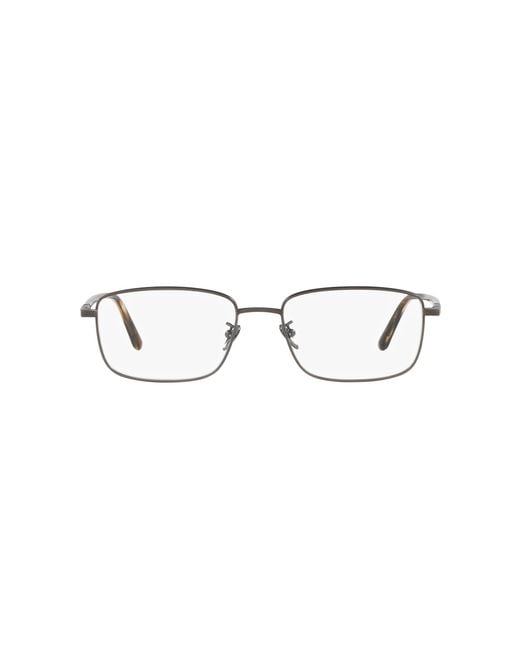 Giorgio Armani Black Ar5133 3259 Optical Frames Steel Transparent Squared Normal for men