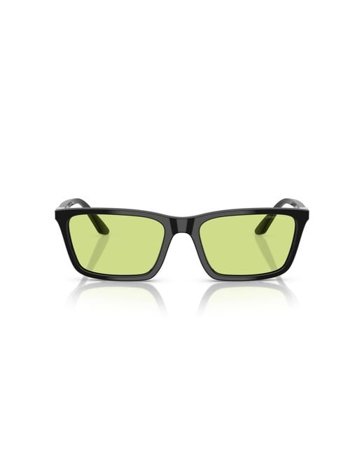 Emporio Armani Green Ea4239U 5017/2 Sunglasses Acetate Squared Normal