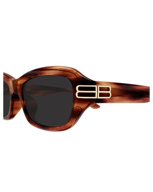 Balenciaga Black Bb0471Sk 005 Sunglasses Acetate Squared