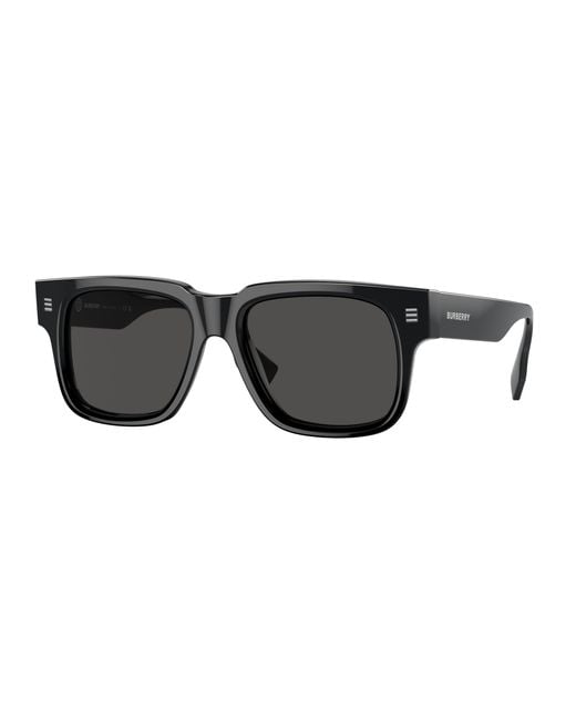 Burberry Black Be4394 Hayden 300187 Sunglasses Acetate Squared Normal for men