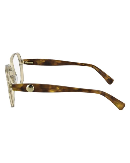 Longchamp Black Lo2757 250 Optical Frames Acetate Squared Normal