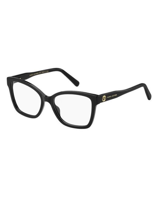 Marc Jacobs Black Marc 735 807 Optical Frames Acetate Cat Eye