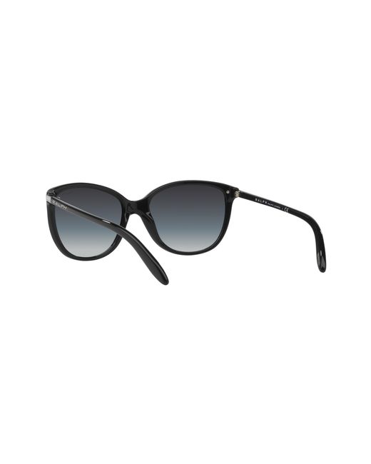Ralph Lauren Black Ra5160 Ra5160 501/11 Sunglasses Acetate Cat Eye Normal Shaded