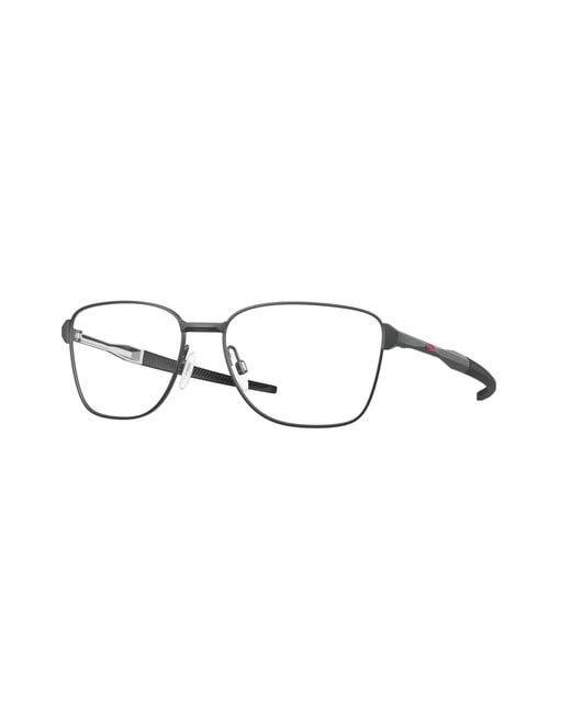 Oakley Black Ox3005 Dagger Board 300503 Optical Frames Metal Transparent Squared Normal for men