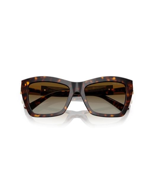 Jimmy Choo Black Jc5031 5002T5 Sunglasses Acetate Cat Eye Polarized