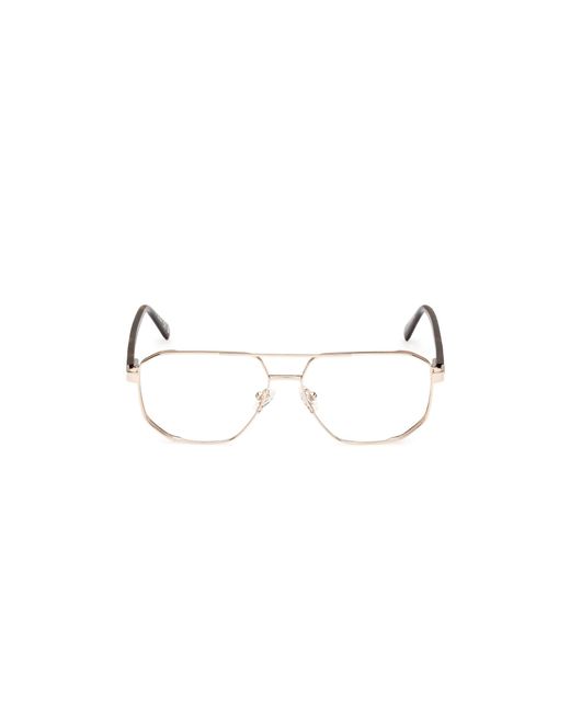Guess Black Gu50135 032 Optical Frames Metal Squared Normal for men