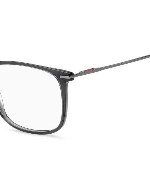Boss Black Hg 1407 Kb7 Optical Frames Acetate Squared Normal for men