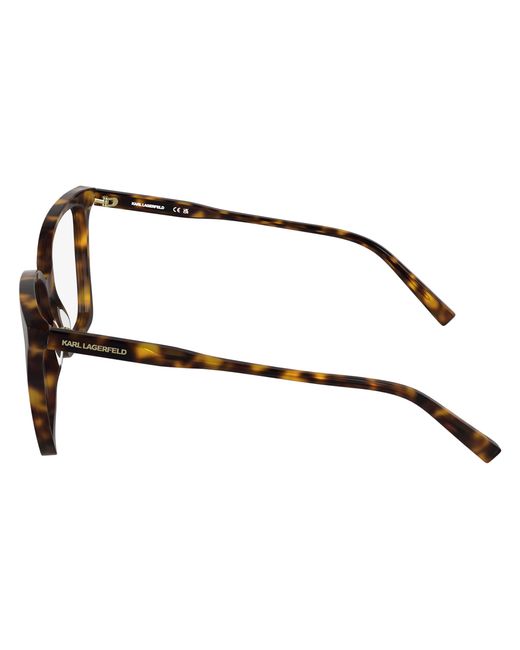 Karl Lagerfeld Black Kl6231 240 Optical Frames Acetate Squared Normal