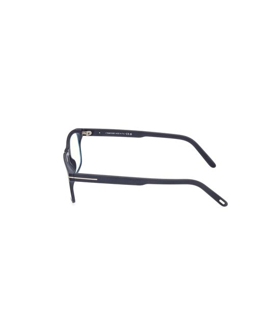 Tom Ford Black Ft5938-B 091 Optical Frames Acetate Squared Normal for men