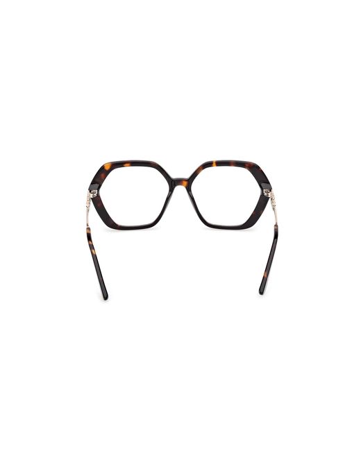 Guess Black Gu50317 052 Optical Frames Acetate Geometric Normal
