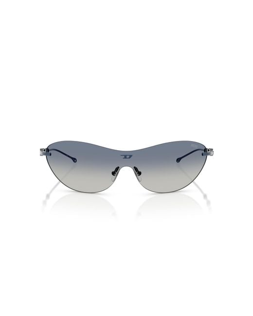 DIESEL Black Dl1006 102414 Sunglasses Metal Round Normal Shaded