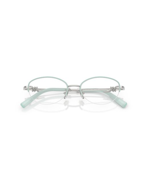Tiffany & Co Black Tf1171D 6151 Optical Frames Metal Round Normal