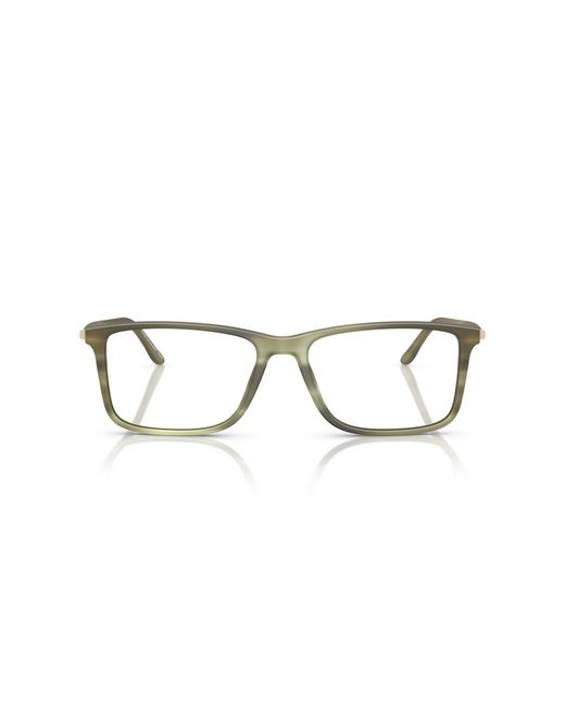 Giorgio Armani Black Ar7261 6168 Optical Frames Acetate Transparent Squared Normal for men
