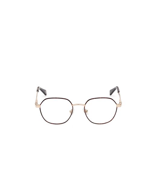Guess Black Gu5222 052 Optical Frames Metal Round Normal