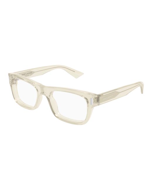 Saint Laurent Black Sl 83 Opt 004 Optical Frames Acetate Transparent Squared