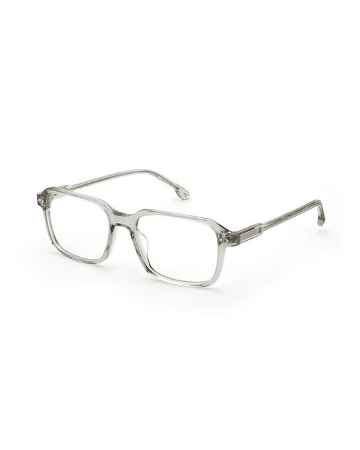 Lozza Black Vl4412 04G0 Optical Frames Acetate Squared for men