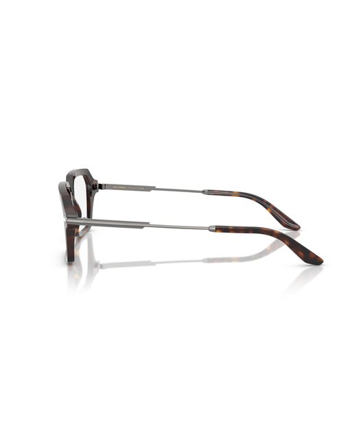 Dolce & Gabbana Black Dg3401 502 Optical Frames Acetate Transparent Squared Normal for men