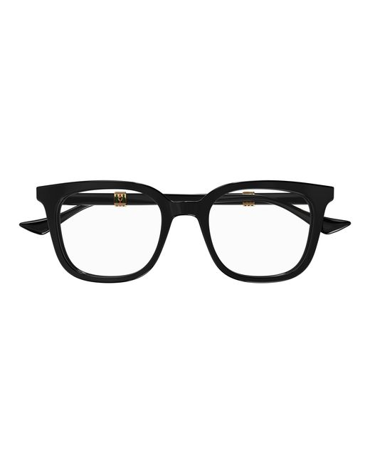 Gucci Black Gg1497O 005 Optical Frames Acetate Transparent Squared for men