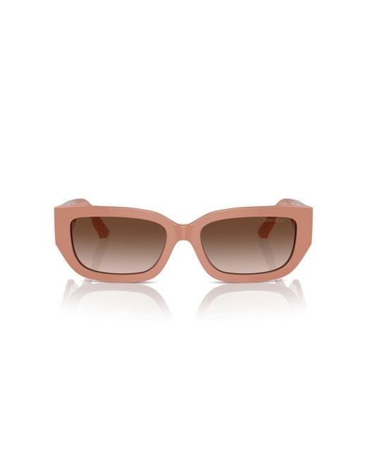 Jimmy Choo Black Jc5017 503213 Sunglasses Acetate Pillow Normal Shaded
