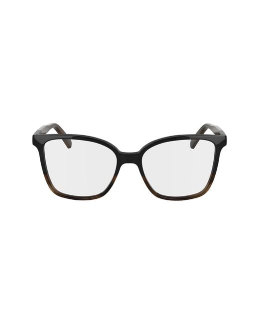 Longchamp Black Lo2753 011 Optical Frames Acetate Butterfly Normal