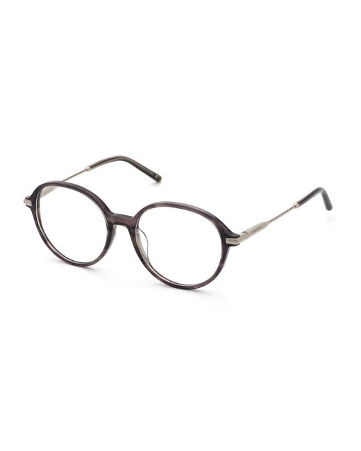 Nina Ricci Black Vnr431 0P82 Optical Frames Acetate Round