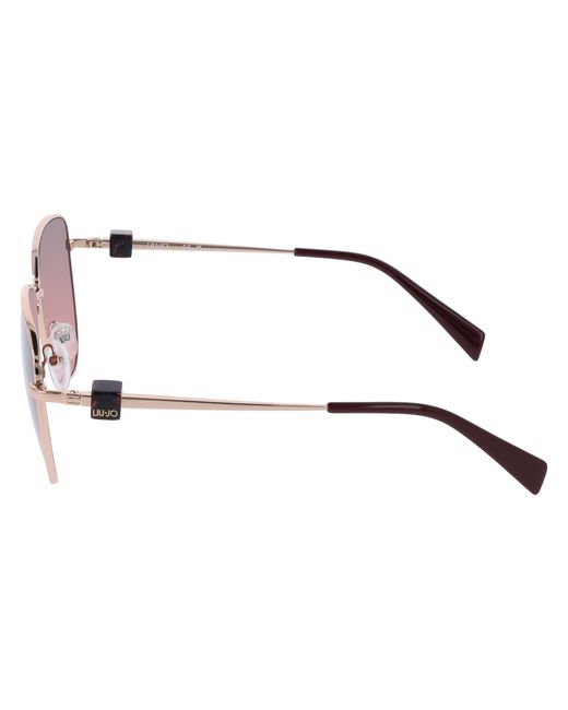 Liu Jo Black Lj161S 770 Sunglasses Metal Pilot Normal