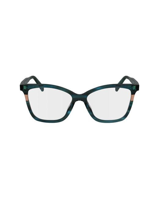Longchamp Black Lo2741 308 Optical Frames Acetate Squared Normal Normal